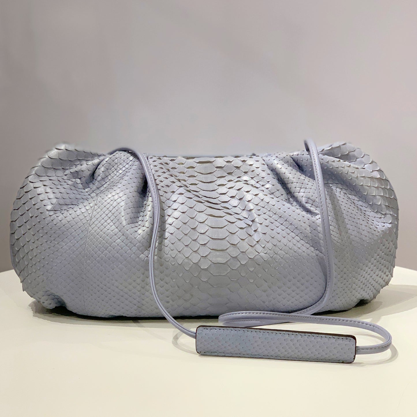 Biagini Pillow Niche Clutch Handbag in Python