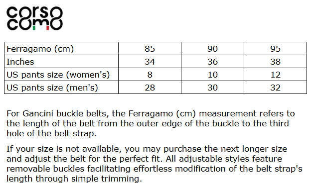 Ferragamo Double Gancini Belt - Reversible and Adjustable Men's Leather Belt