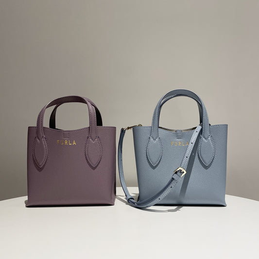 Furla Circe Small Shoulder Bag in Calfskin Leather