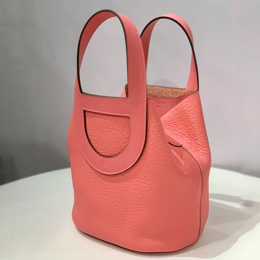 Hermès In-The-Loop Bag in Clemence and Swift Leather