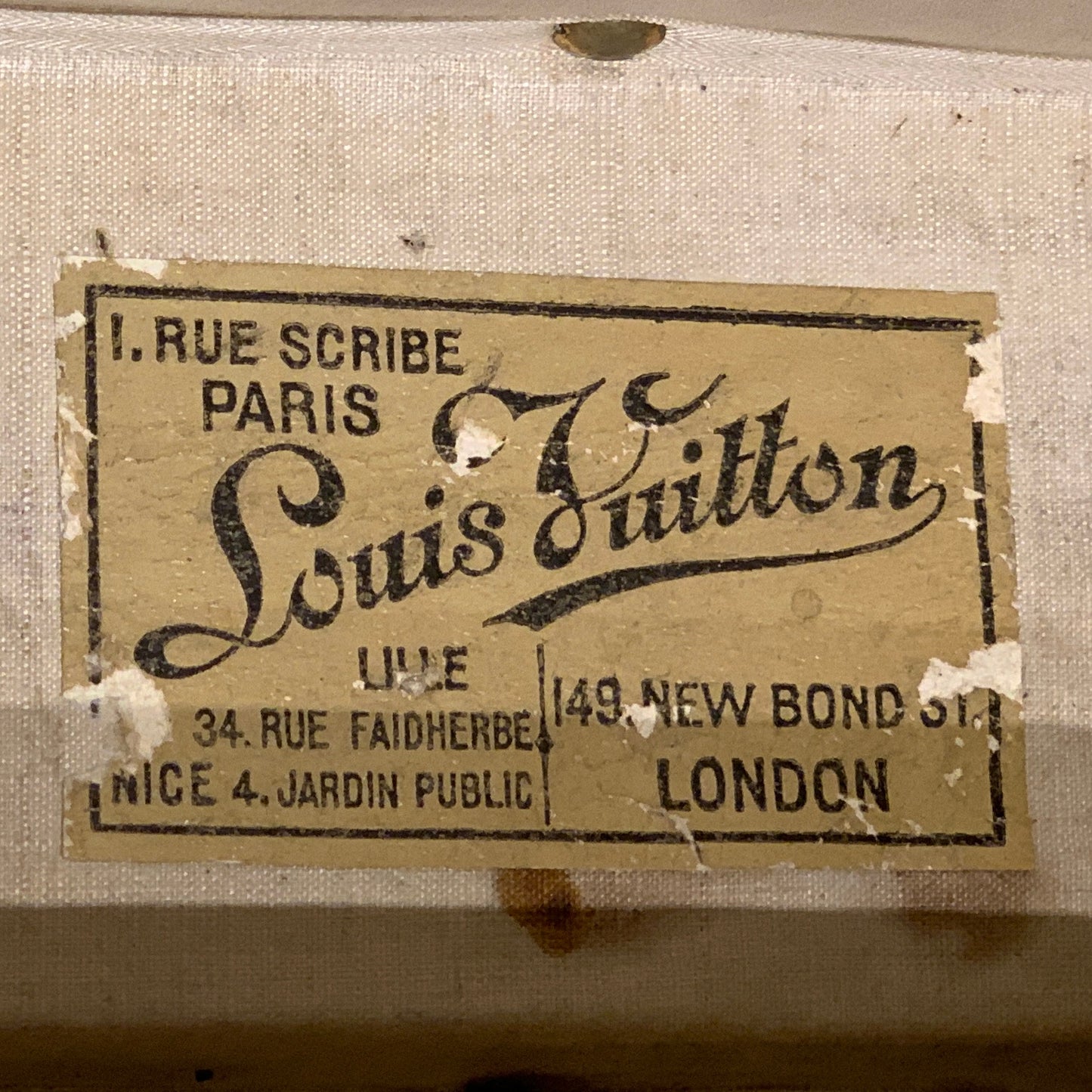 Louis Vuitton Damier Vintage Steamer Trunk