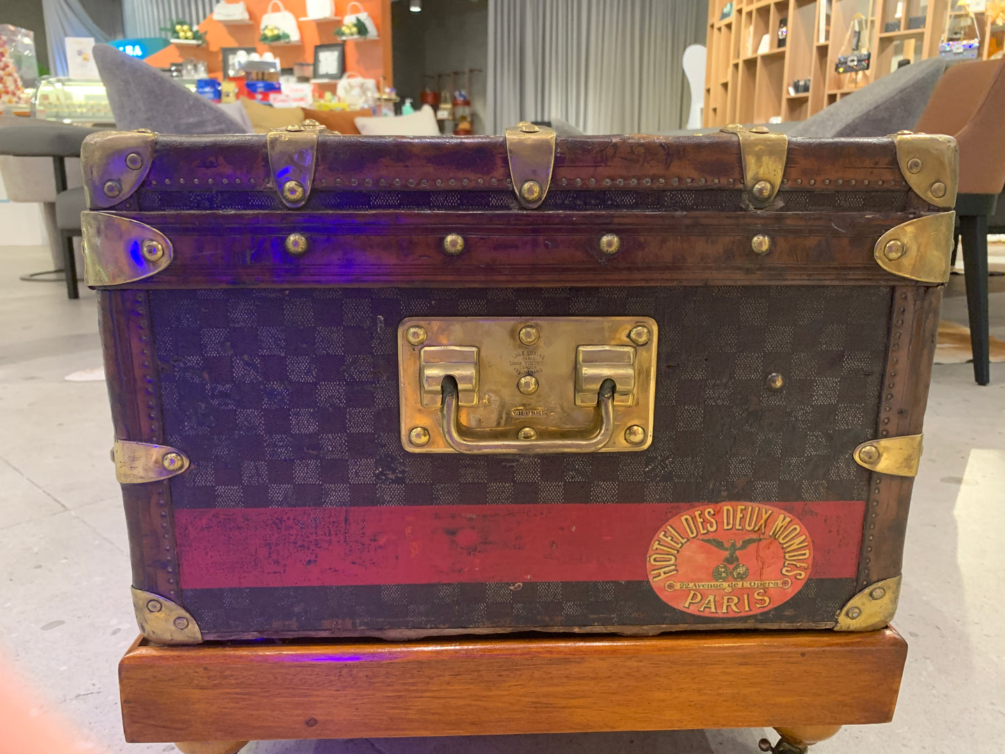Louis Vuitton Damier Vintage Steamer Trunk