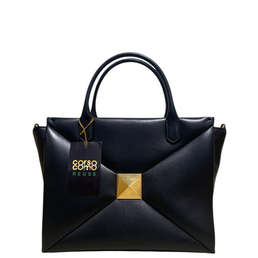 Valentino Garavani One Stud Top Handle Bag in Lambskin Nappa Leather