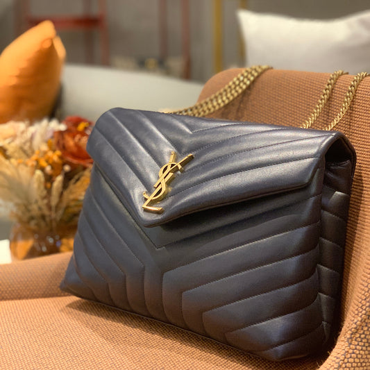 YSL Loulou in Matelassé Lambskin