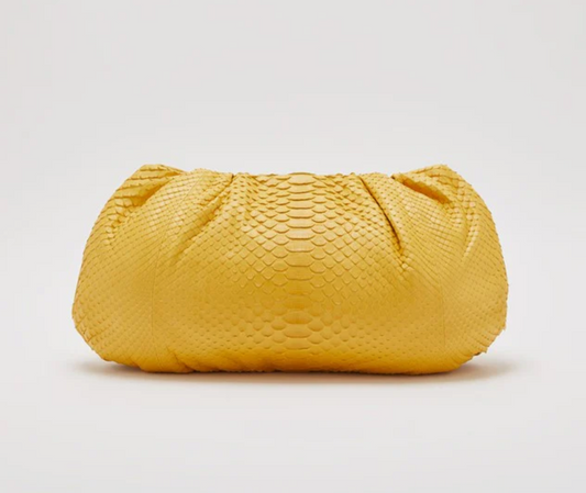 Biagini Pillow Niche Clutch Handbag in Python
