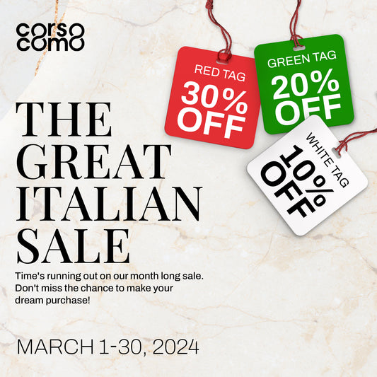 The Great Italian Sale!