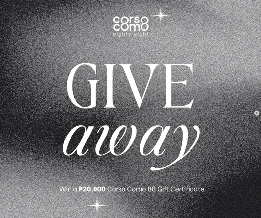 Corso Como 88 launches a Giveaway Promo!