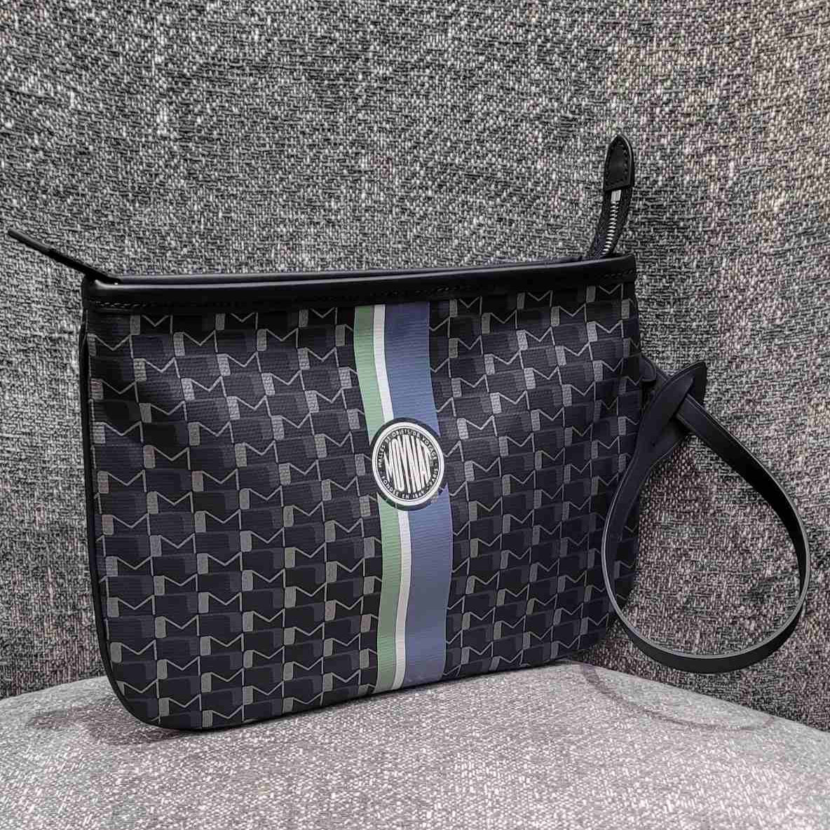 MOYNAT TOILE 1920 OH TROUSSE CARBON SILVER