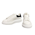 Alexander McQueen Women's Oversized Sneaker in Calf Leather and Suede