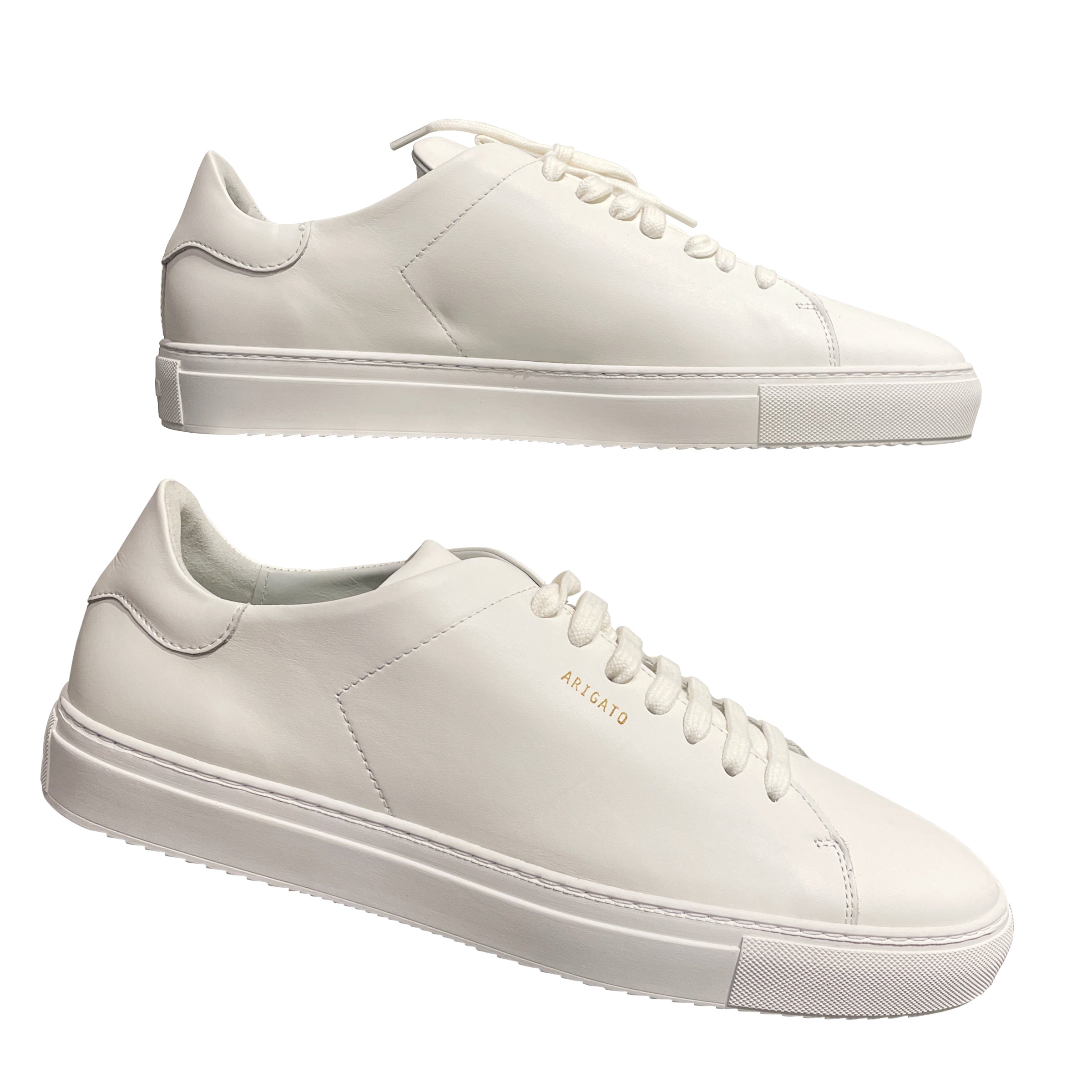 Axel Arigato Men's Clean 90 Sneaker in Leather with Partly Recycled Rubber Sole