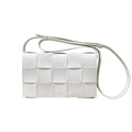 Bottega Veneta Cassette Intreccio Leather Cross-Body Bag