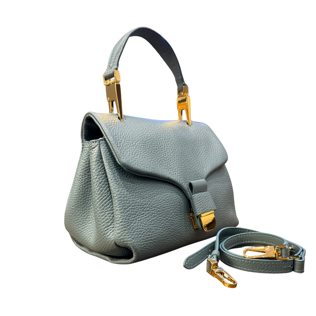 Coccinelle Neofirenze Soft Shoulder Bag in Grained Leather