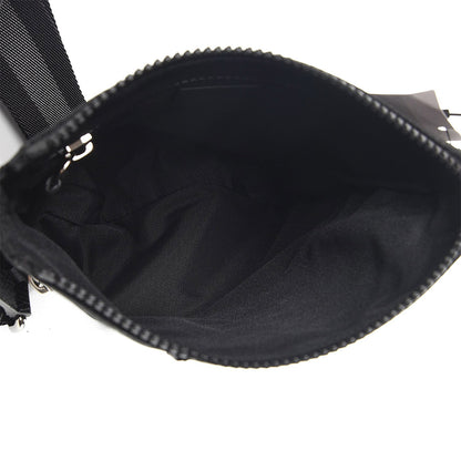 GG Monogram Nylon Small Messenger Bag in Black