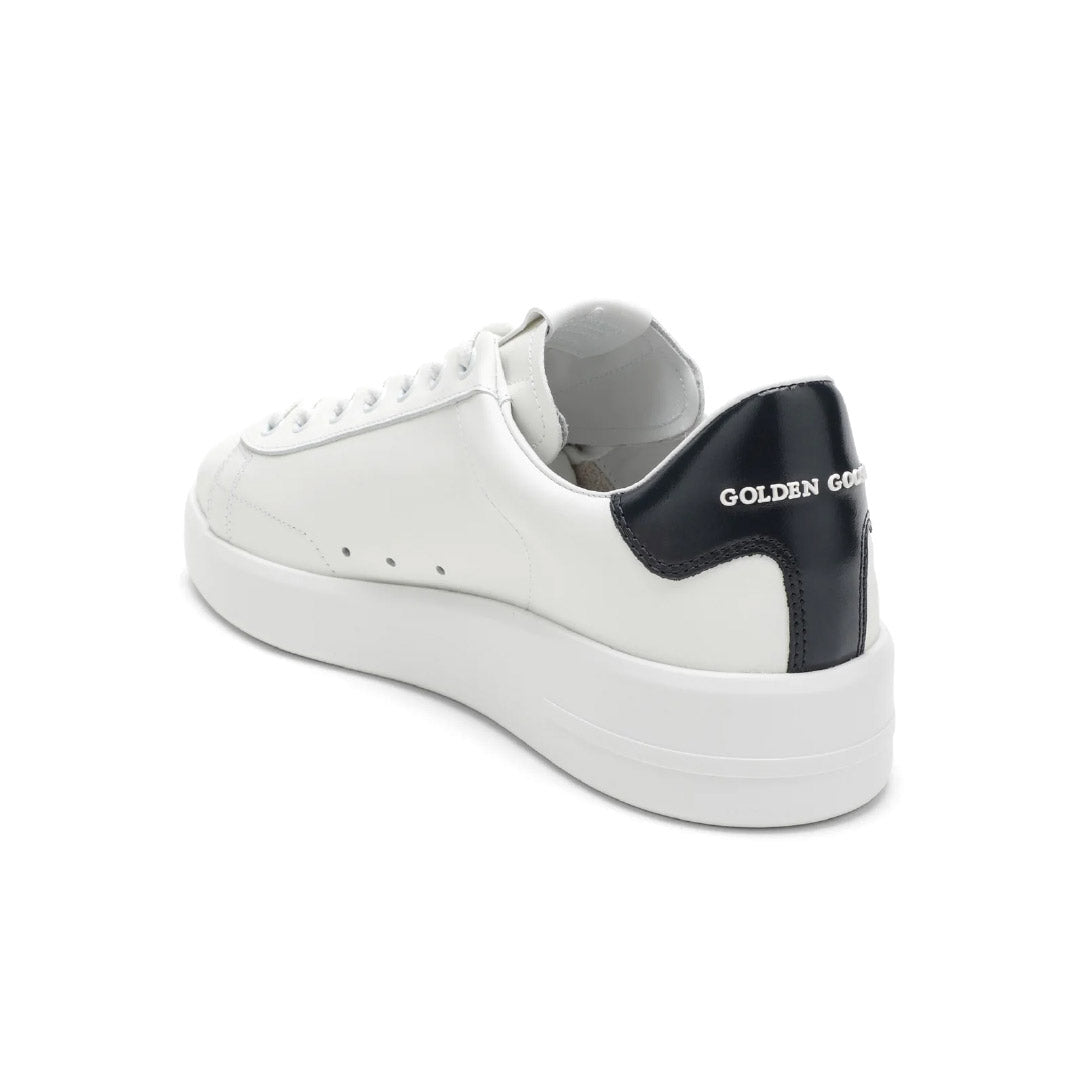 GGDB Purestar - Optical-White Leather, Black Heel Tab