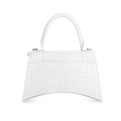 Hourglass Small Croc Embossed