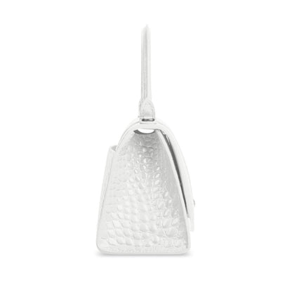 Hourglass Small Croc Embossed