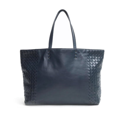 Leather Tote Bag in Black