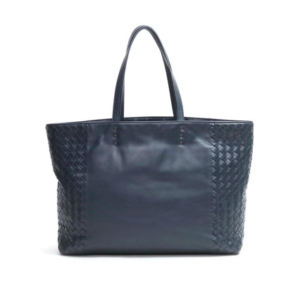 Leather Tote Bag in Black