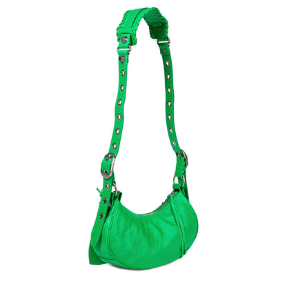 Le Cagole XS Shoulder Bag in Green