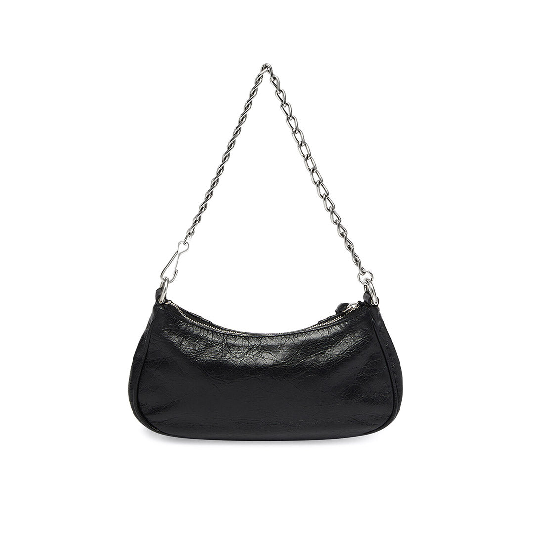 Le Cagole Mini Bag with Chain Black