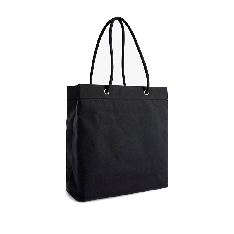 Men's Explorer Small Embroidered Shopper Bag (Black)