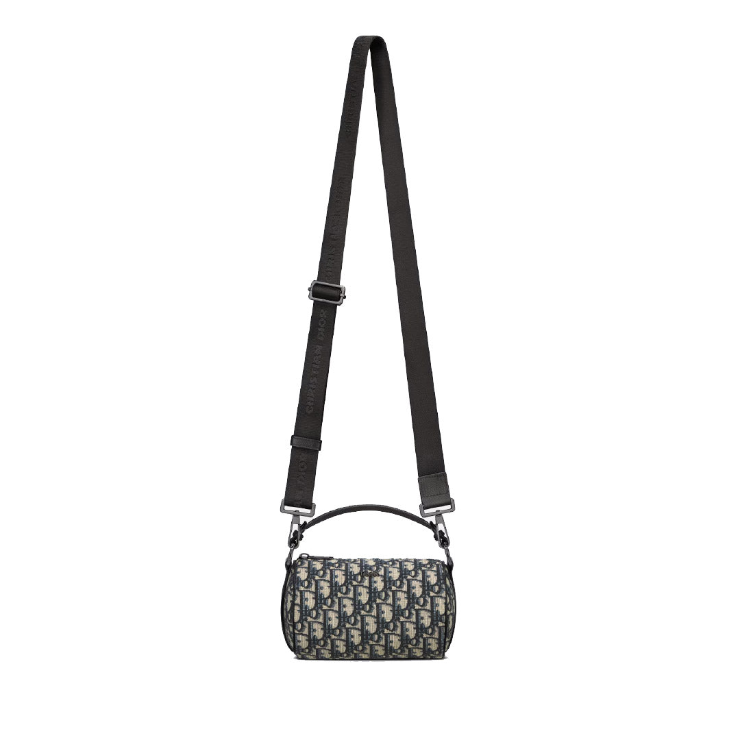 Mini Roller Messenger Bag Oblique Jacquard