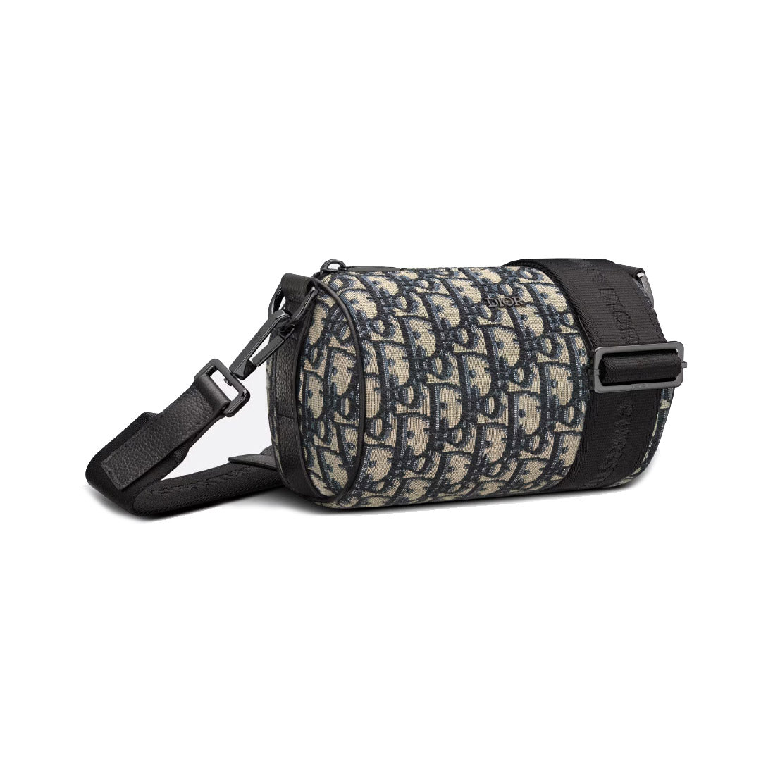 Mini Roller Messenger Bag Oblique Jacquard