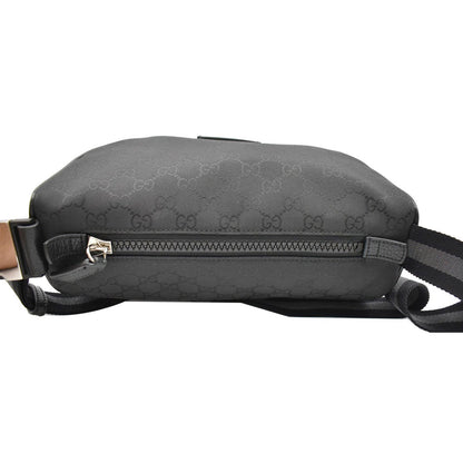 Nylon Monogram Belt Bag Black