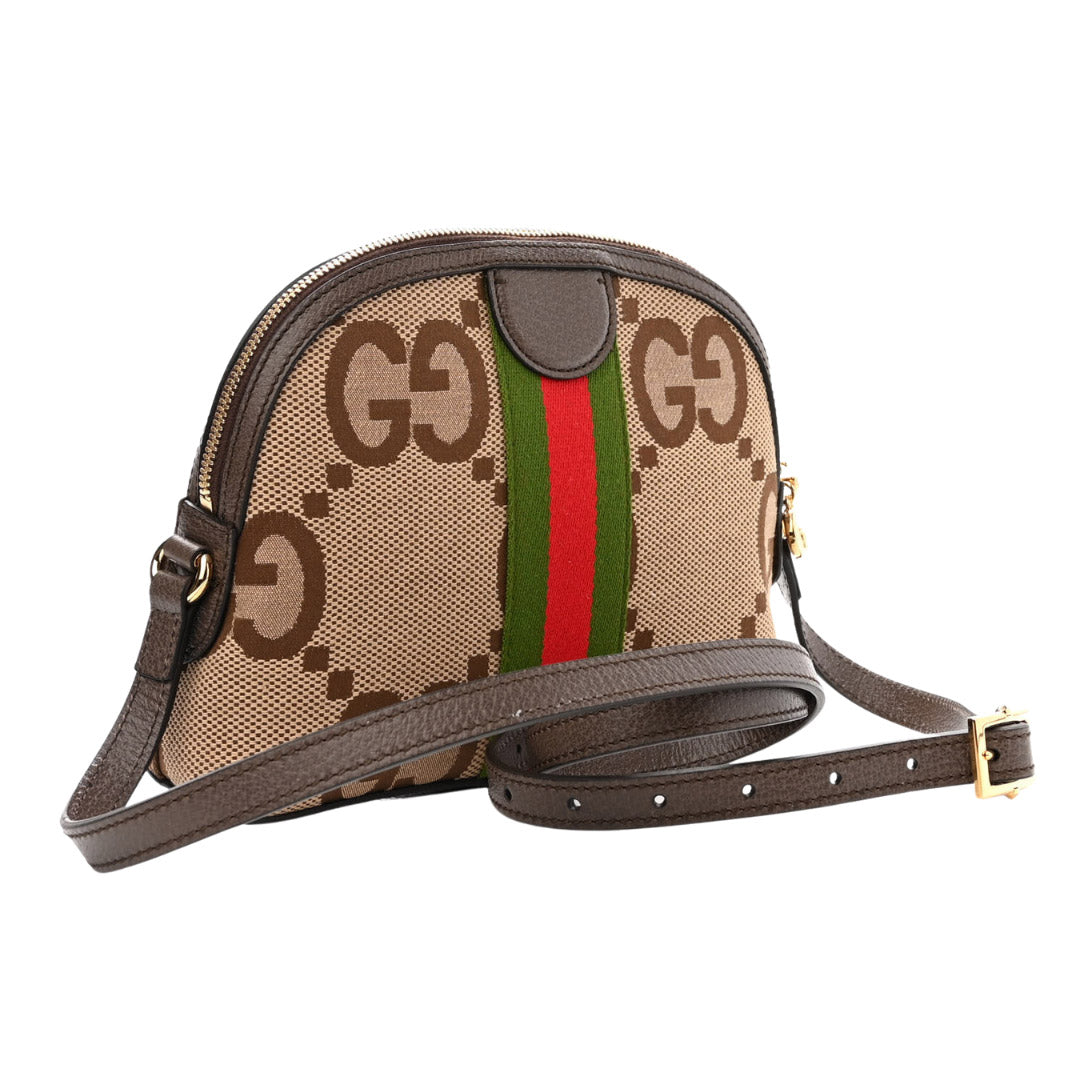 Ophidia Jumbo GG Monogrammed Shoulder Bag