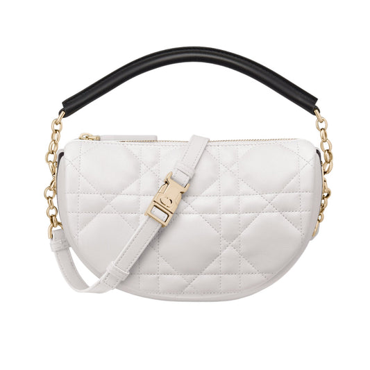 Small Vibe Hobo Bag in White