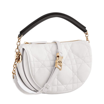 Small Vibe Hobo Bag in White