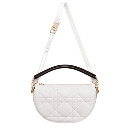 Small Vibe Hobo Bag in White