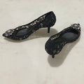 DOLCE & GABBANA BELLUCCI HEELS - Size 39
