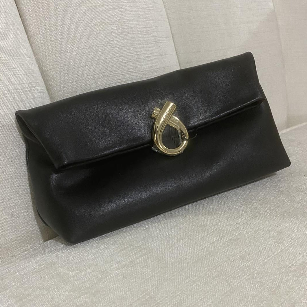 FURLA BUYUK BOY DERI CLUTCH