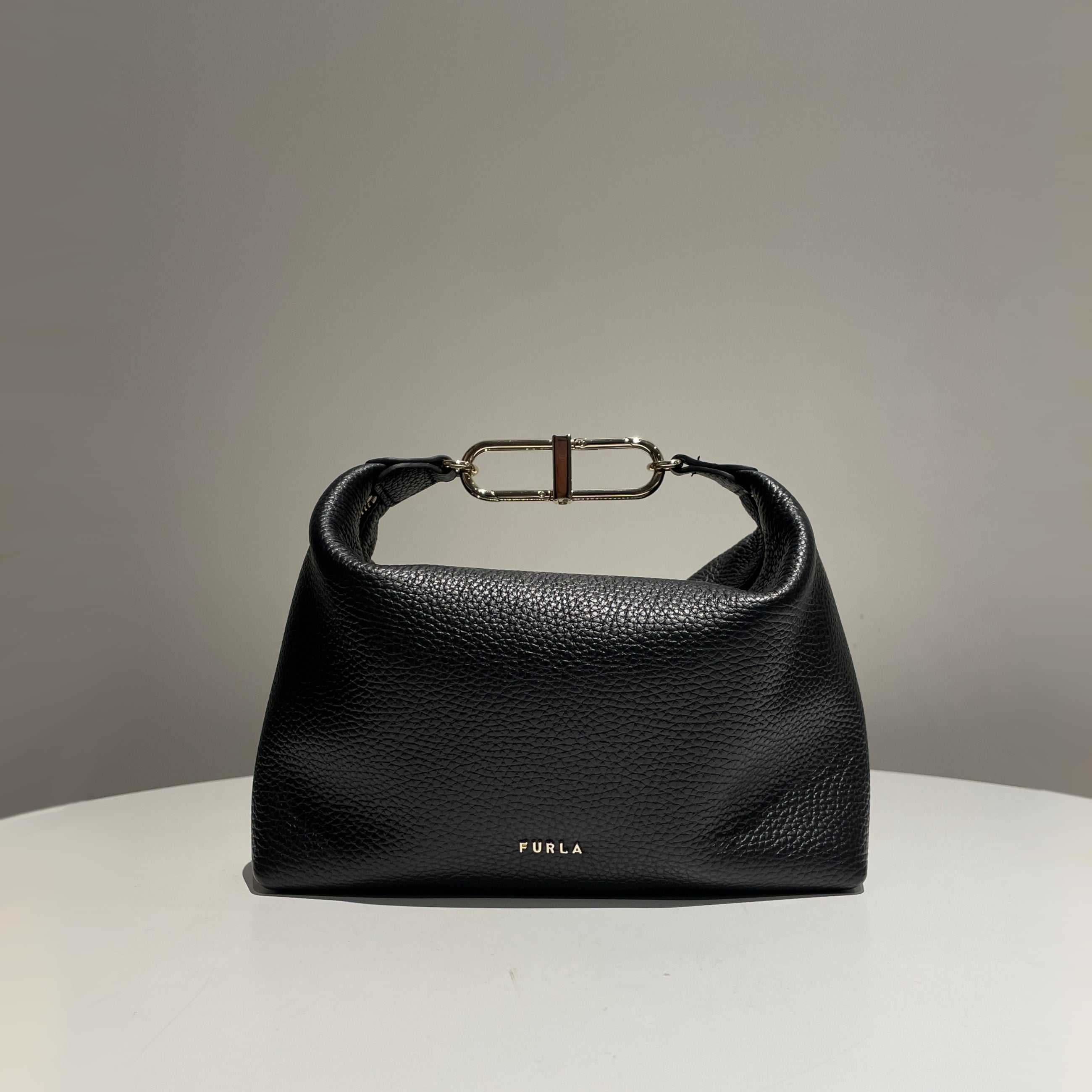 Furla Mialuna Crossbody Four-Way Bag in Grained Calfskin Leather