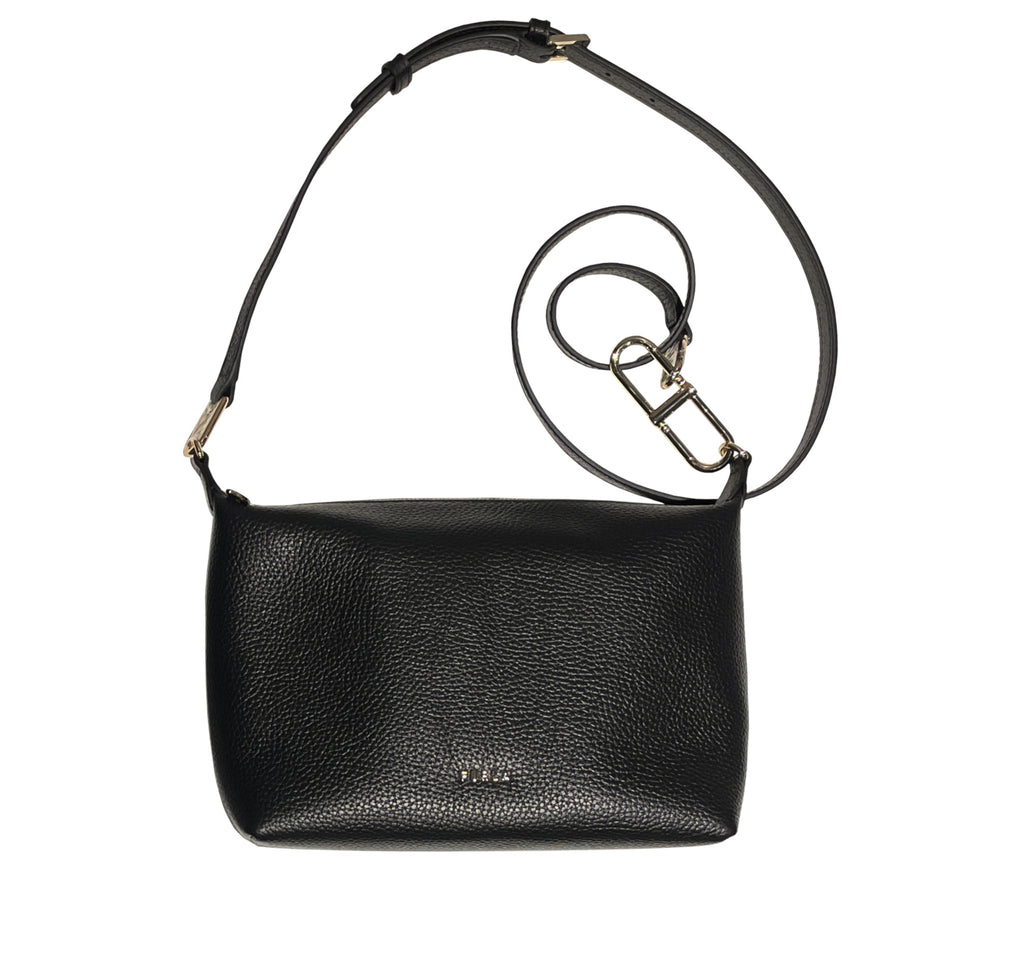 Furla Mialuna Crossbody Four-Way Bag in Grained Calfskin Leather