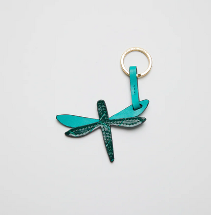 Emerald Dragonfly Keyring