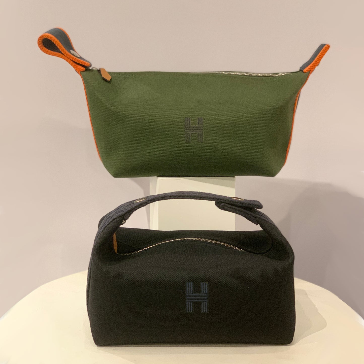 Hermès Bride a Brac Trousse de Toilette in Canvas