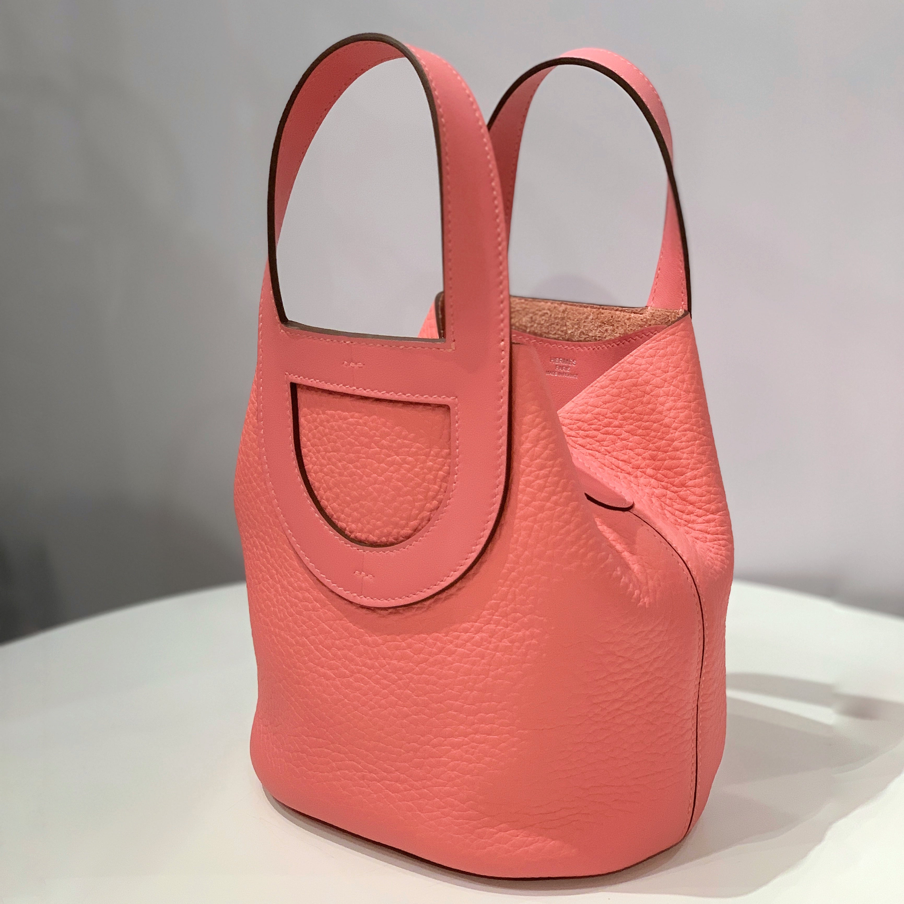Hermès In-The-Loop Bag in Clemence and Swift Leather