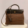 Hermès Herbag 31 Vintage 2-in-1 in Vibrato and Vache Hunter Leather