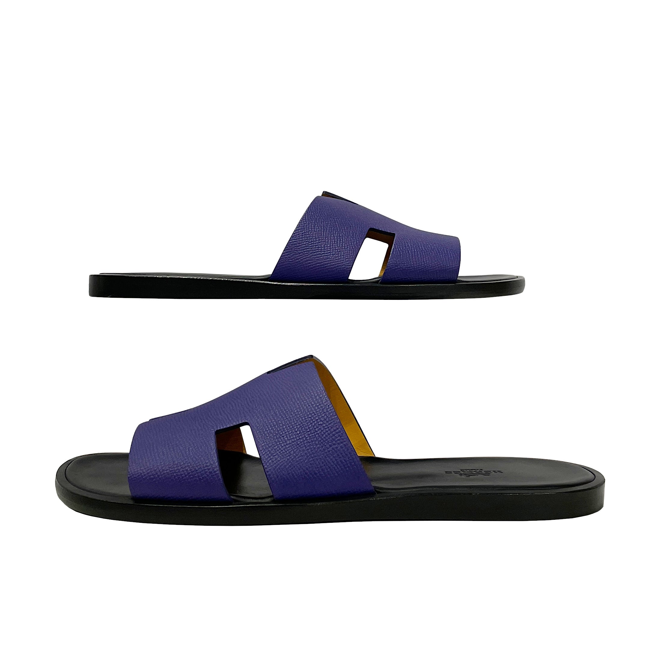 Hermès Izmir Sandals in Epsom Calfskin Leather