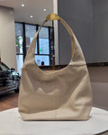 ARTISAN ITALIAN LEATHER HOBO BAG PEARL WHITE