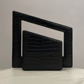 JIANO IRREGULAR CUBE BAG CROC