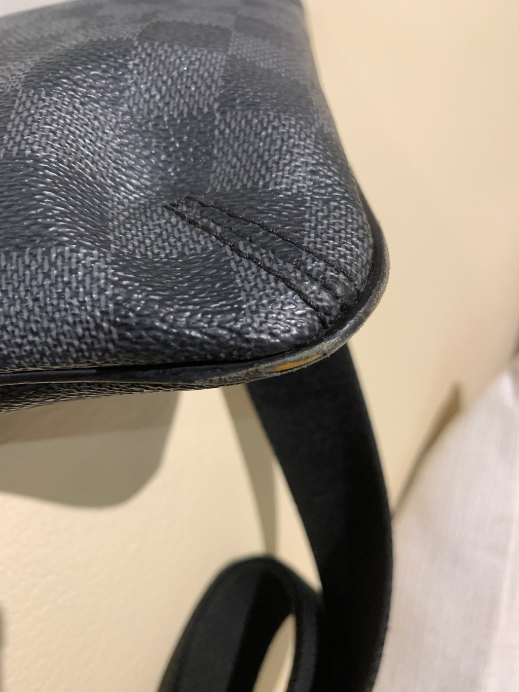 Louis Vuitton Gray Damier Graphite Coated Canvas Thomas Bag