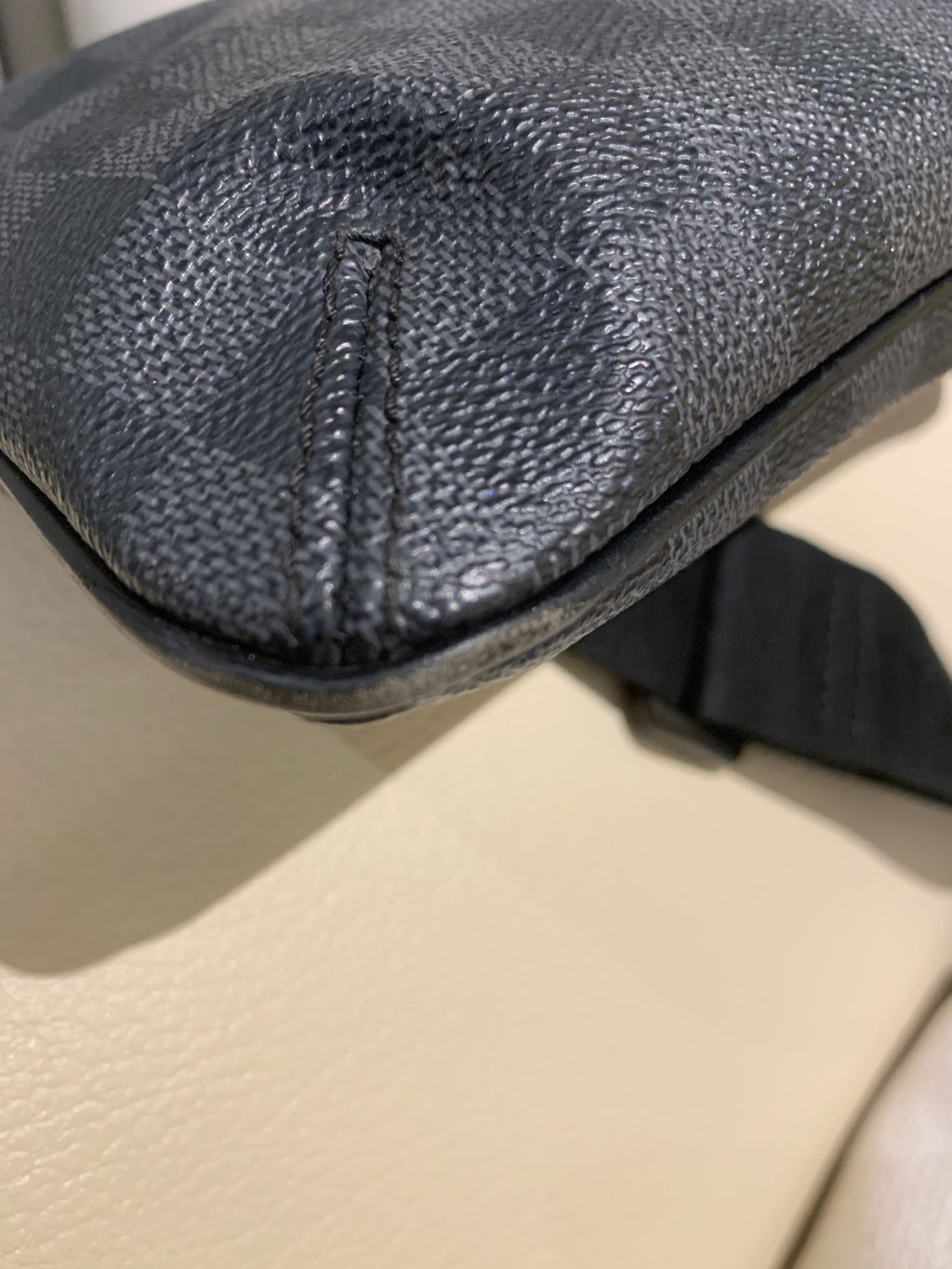 Louis Vuitton Gray Damier Graphite Coated Canvas Thomas Bag