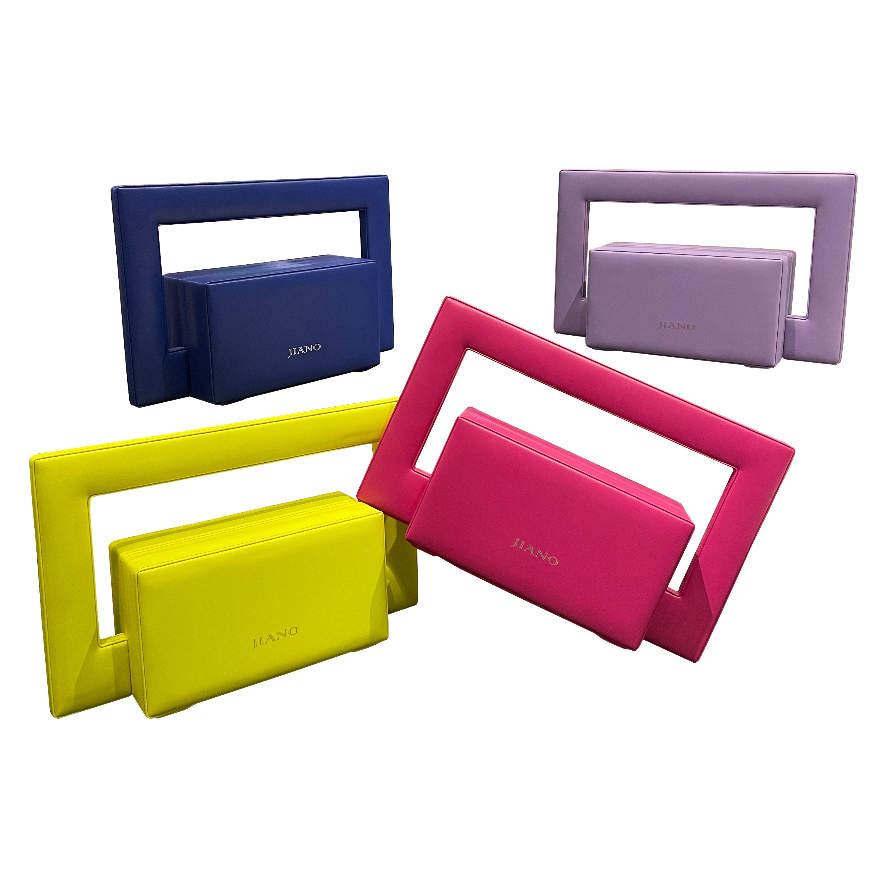 Jiano Rectangle Bag in Vegetable Leather