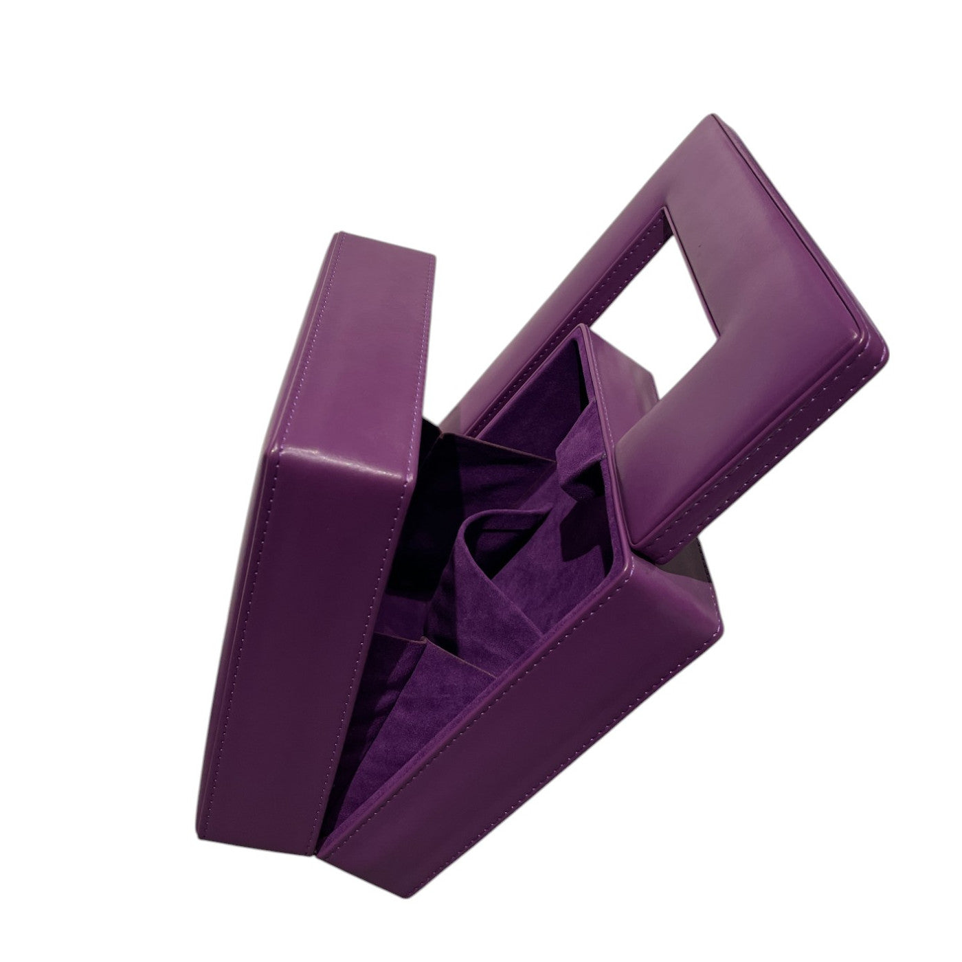 Jiano Square Bag in Vegetable Leather