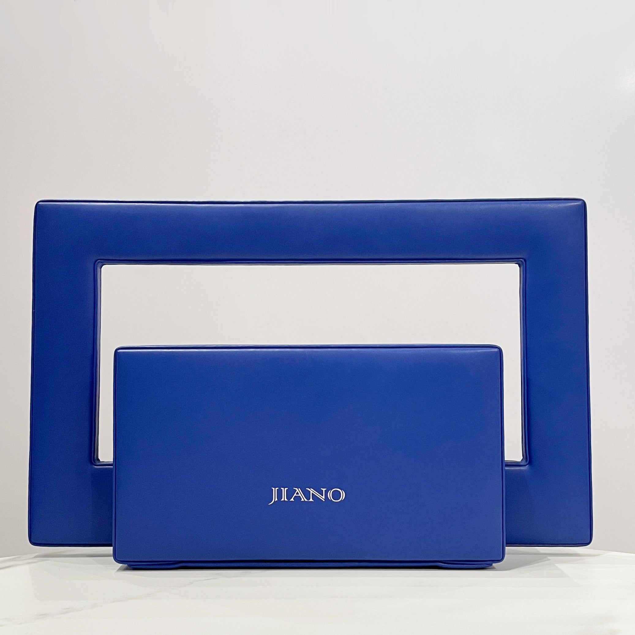 Jiano Rectangle Bag in Vegetable Leather