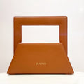 Jiano Trapezoid Bag in Vegetable Leather