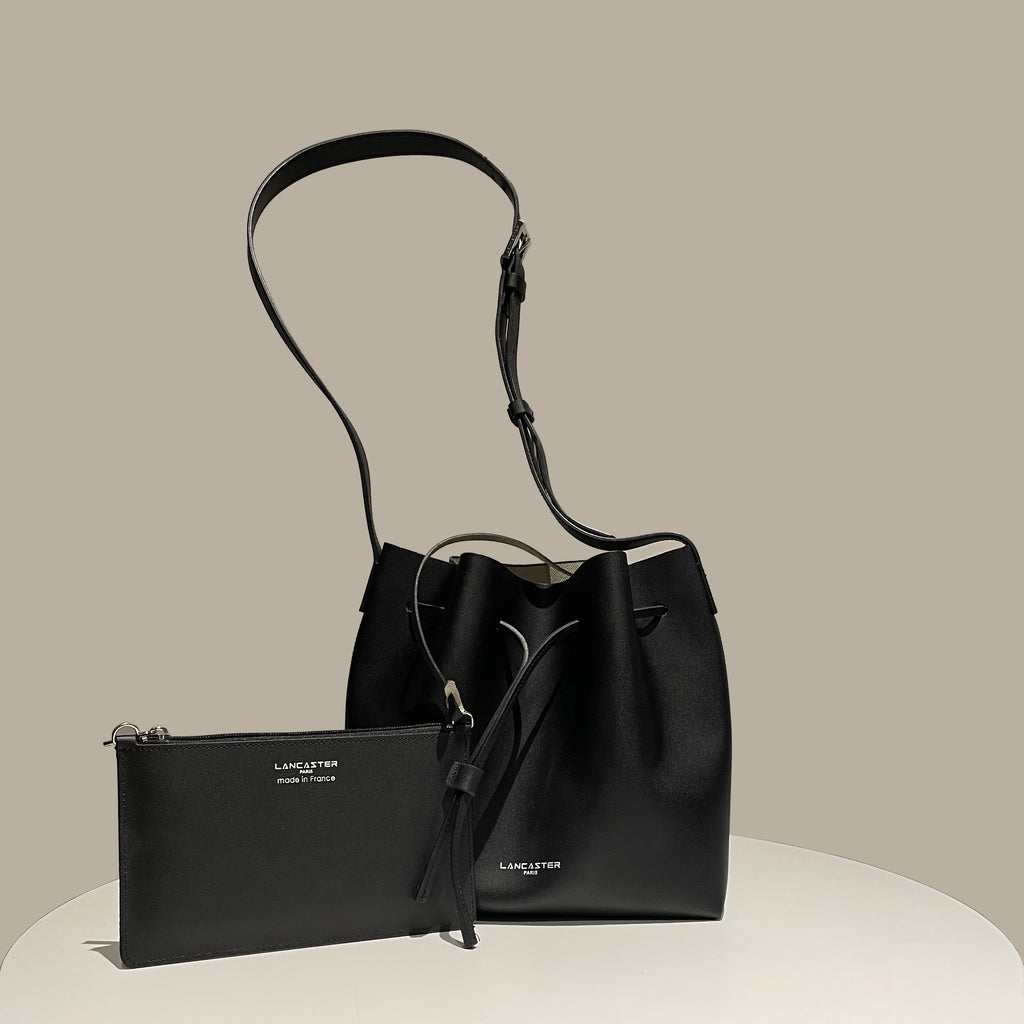 Lancaster Pur & Element City - Large Bucket Bag in Cowhide Leather